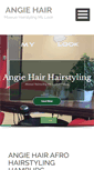 Mobile Screenshot of mawusi-hairstyling.de